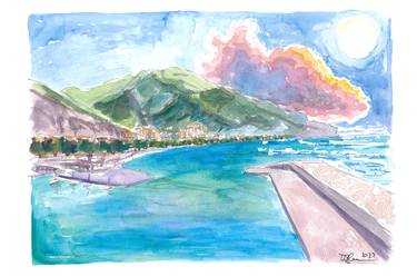 Original Beach Paintings by M Bleichner