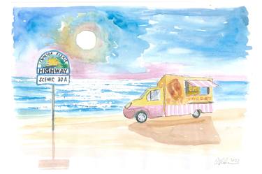 Food Truck on a Beach on 30A Florida Panhandle thumb