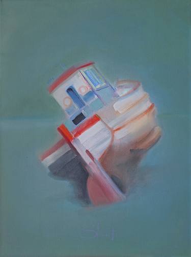 Original Boat Paintings by Charles Stuart