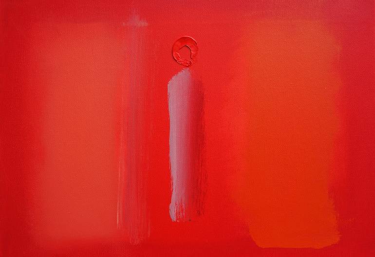 Red Figure Painting by Charles Stuart Saatchi Art