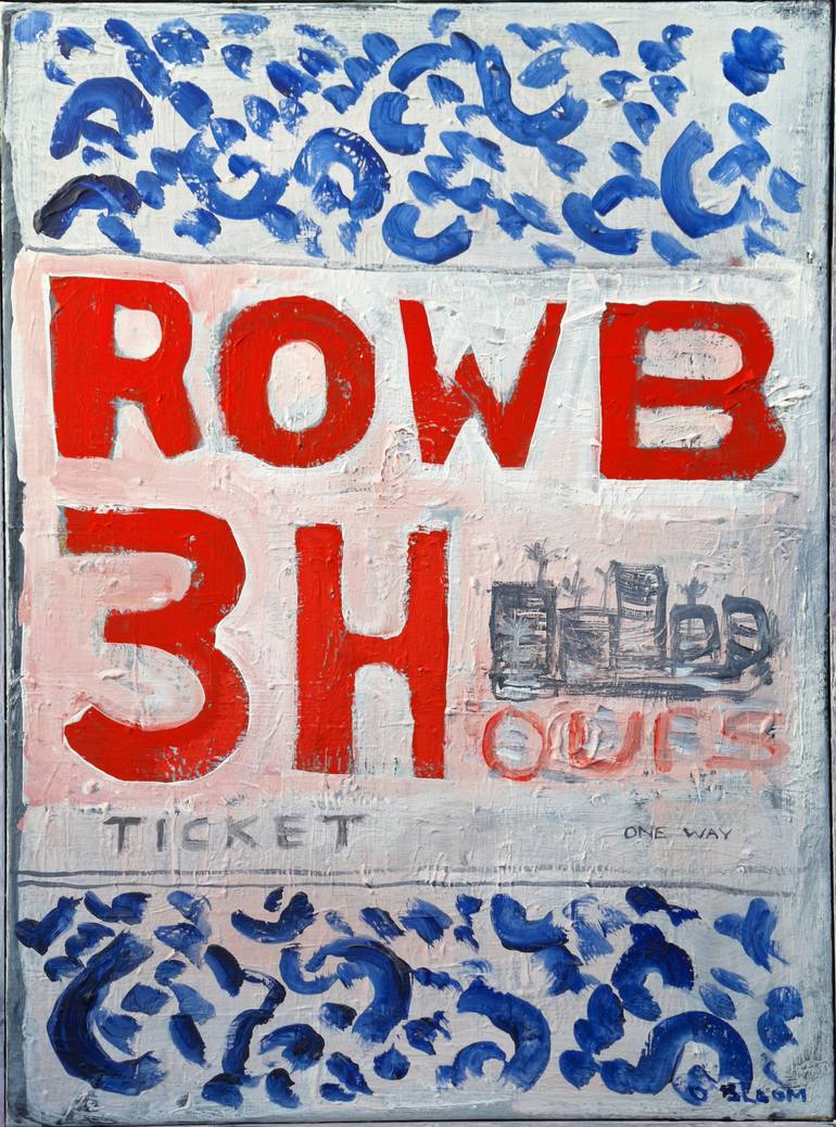 Original Documentary Pop Culture/Celebrity Painting by Oliver Bloom