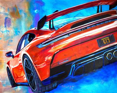 Original Realism Automobile Paintings by Kelly Telfer