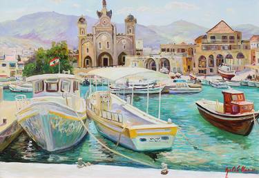 Print of Yacht Paintings by Illia Yarovoy