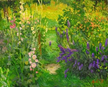 Print of Fine Art Garden Paintings by Illia Yarovoy