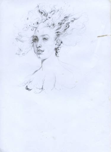 Print of Women Drawings by Illia Yarovoy