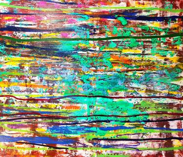 Original Abstract Painting by Algis Beržiūnas