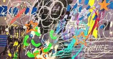 Original Abstract Expressionism Abstract Paintings by Algis Beržiūnas