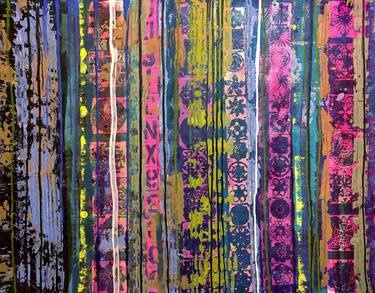 Print of Abstract Expressionism Abstract Paintings by Algis Beržiūnas