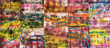 Original Color Field Painting Abstract Painting by Algis Berziunas