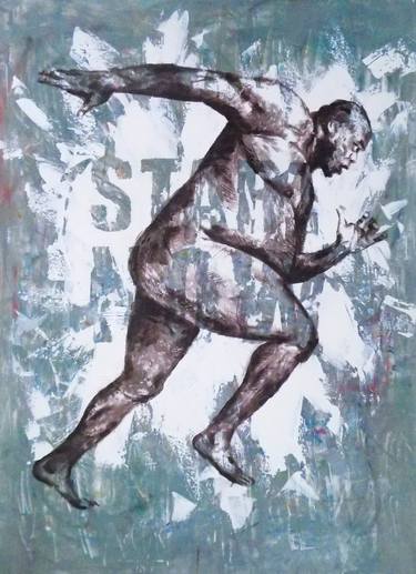 Print of Street Art Body Paintings by Algis Beržiūnas
