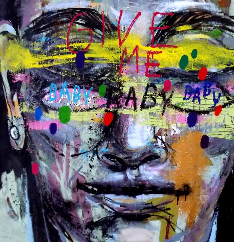 Print of Fine Art Graffiti Paintings by Algis BeržIūNas