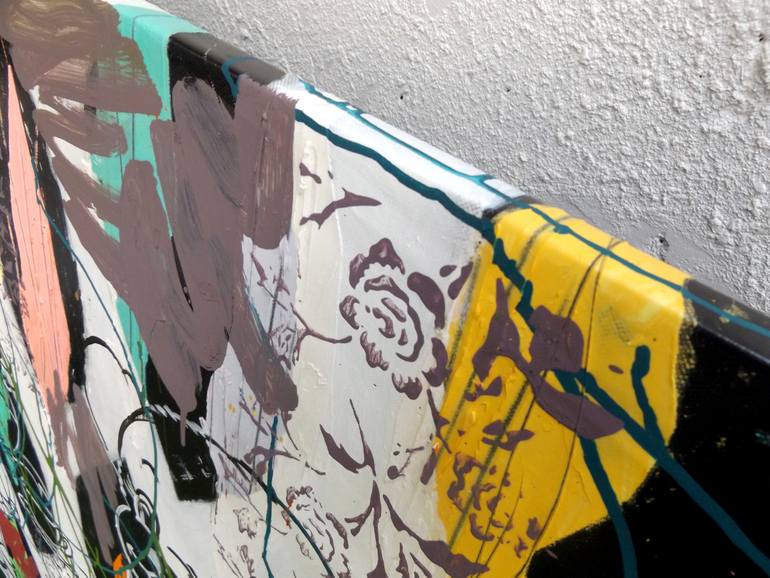 Original Conceptual Cartoon Painting by Algis Berziunas