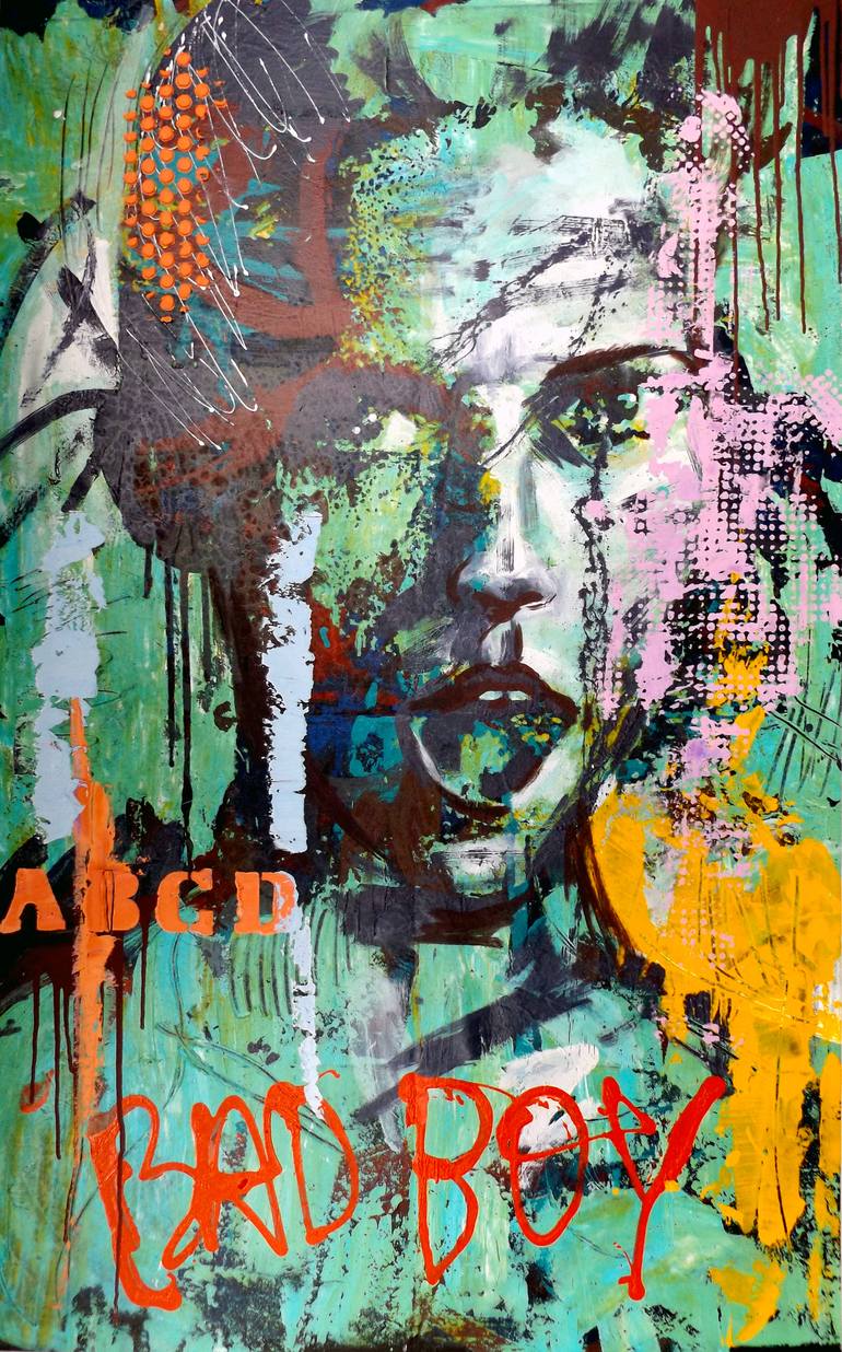 Print of Expressionism People Paintings by Algis BeržIūNas