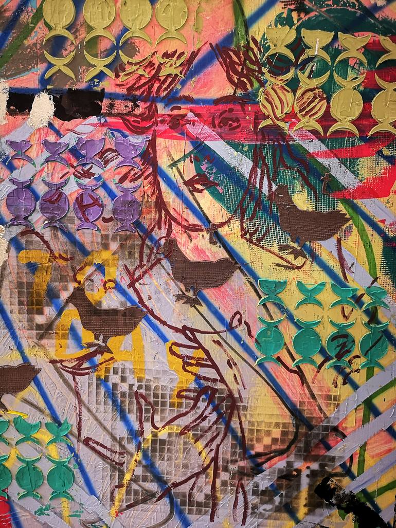 Original Modernism Fashion Painting by Algis Berziunas