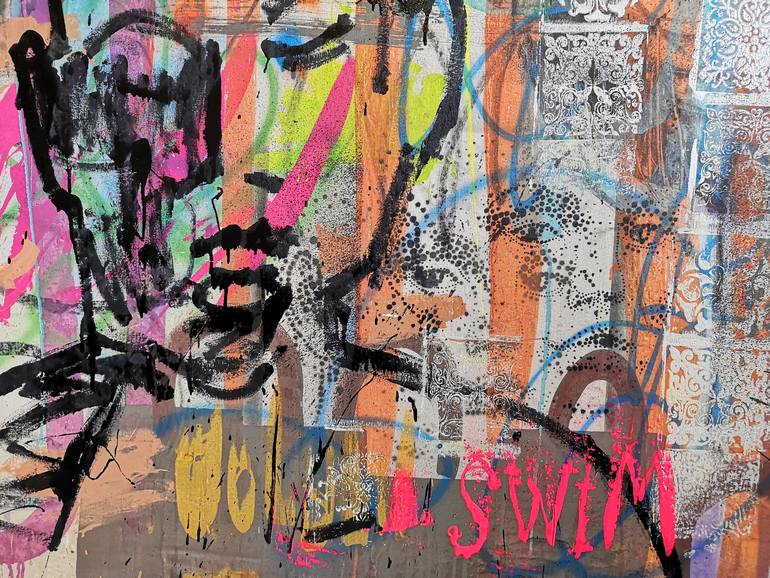 Original Figurative People Painting by Algis Berziunas