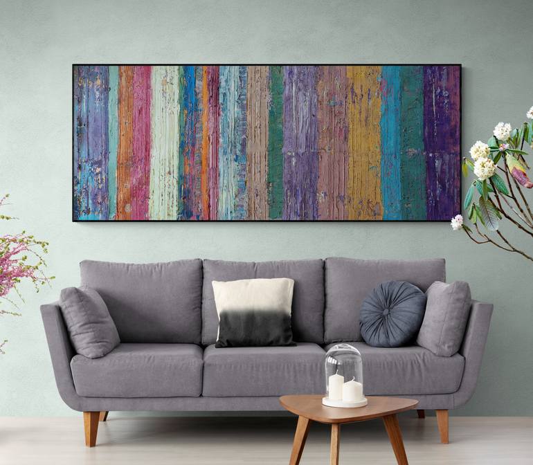 Original Abstract Expressionism Abstract Painting by Algis Berziunas