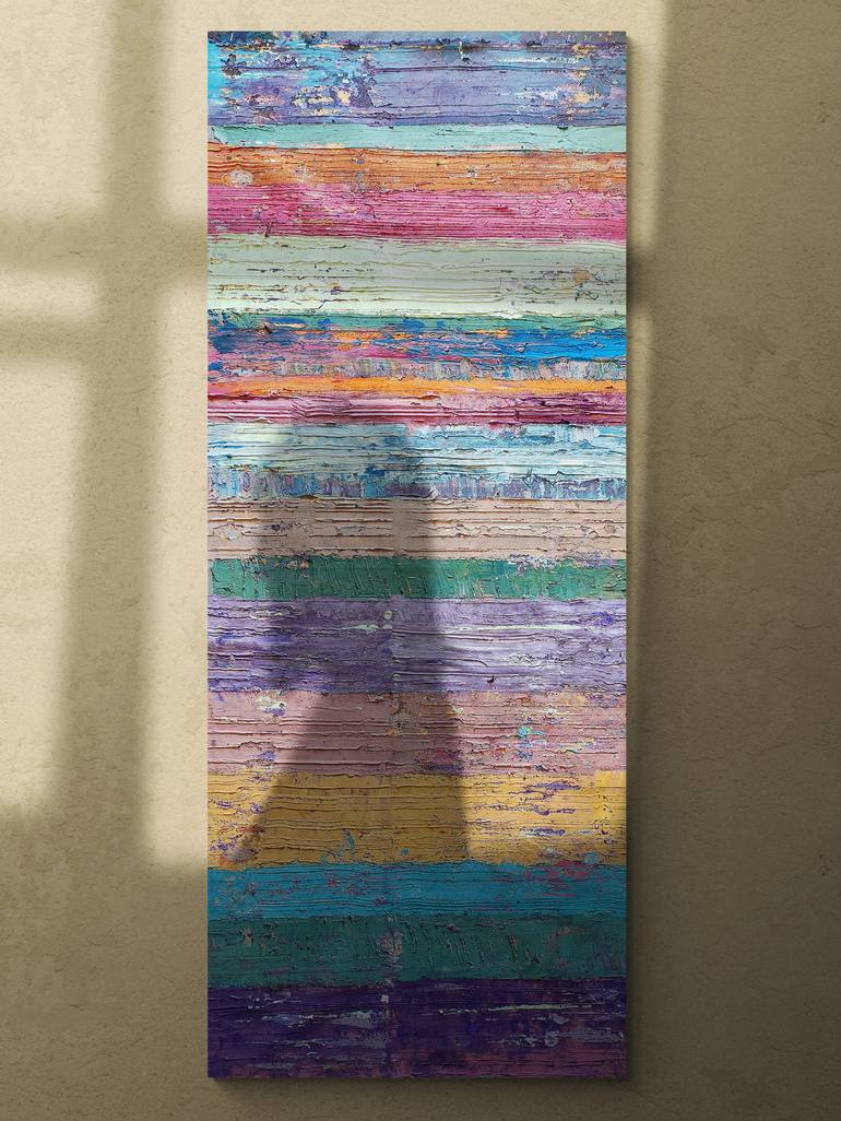 Original Abstract Expressionism Abstract Painting by Algis Berziunas
