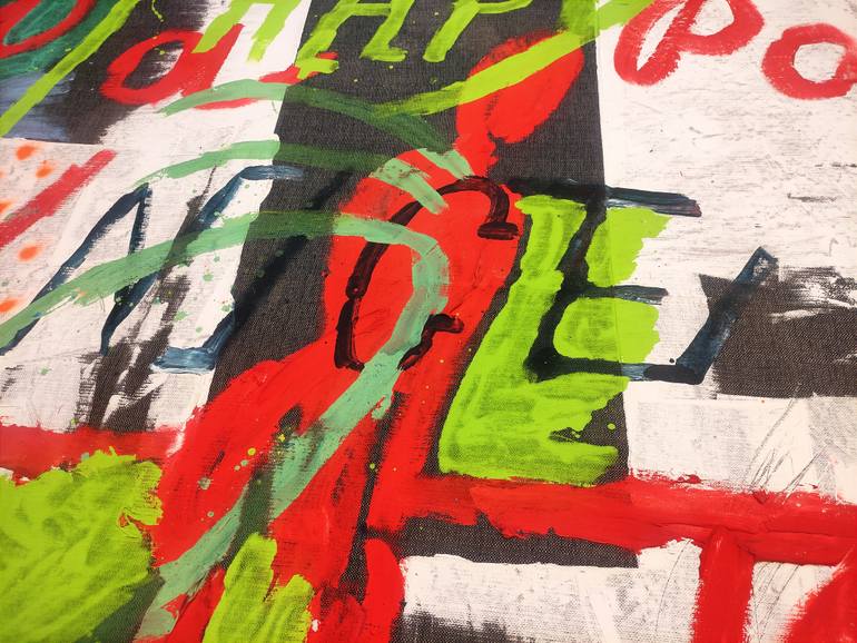 Original Abstract Expressionism Other Painting by Algis Berziunas