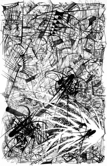 Original Abstract Drawings by Stefan Brockett