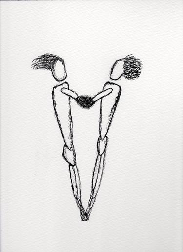 Original Love Drawings by Jean-François Réveillard