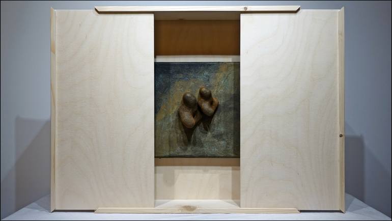 Original Abstract Science/Technology Sculpture by Jean-François Réveillard