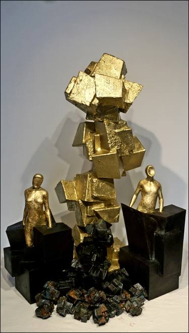 Original Conceptual Classical mythology Sculpture by Jean-François Réveillard