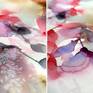Watercolor Abstract Botanical: details