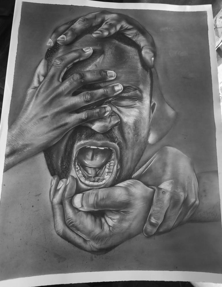 Original  Drawing by akolade tomiwa