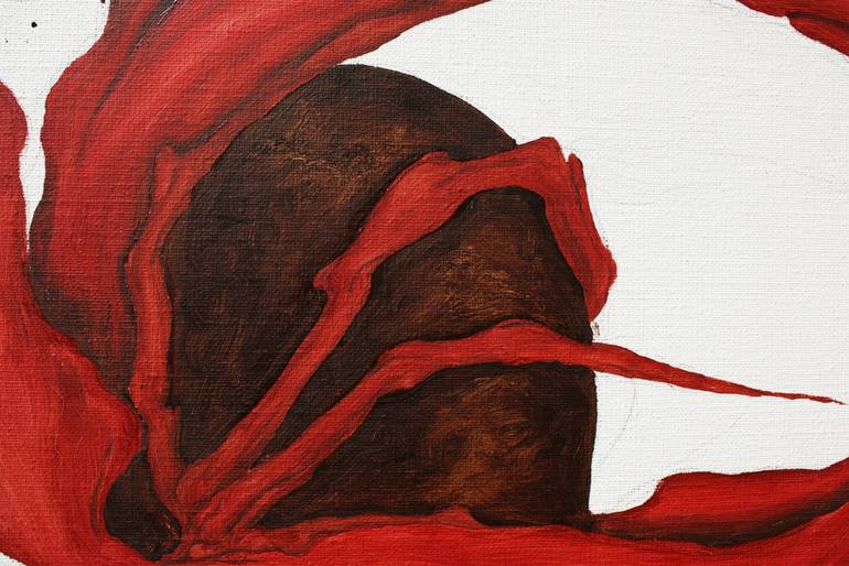 Original Abstract Expressionism People Painting by Javier Lujan