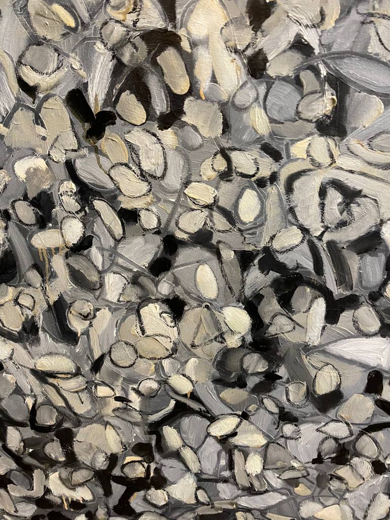 Original Abstract Expressionism Abstract Painting by Steven Miller
