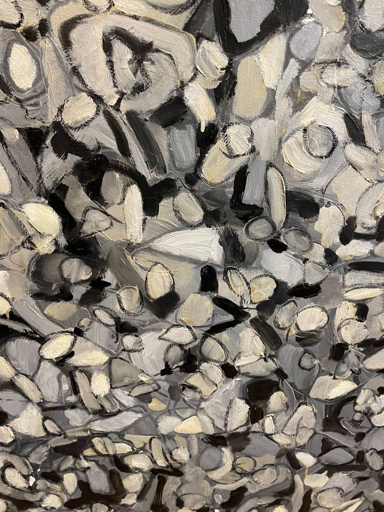 Original Abstract Expressionism Abstract Painting by Steven Miller