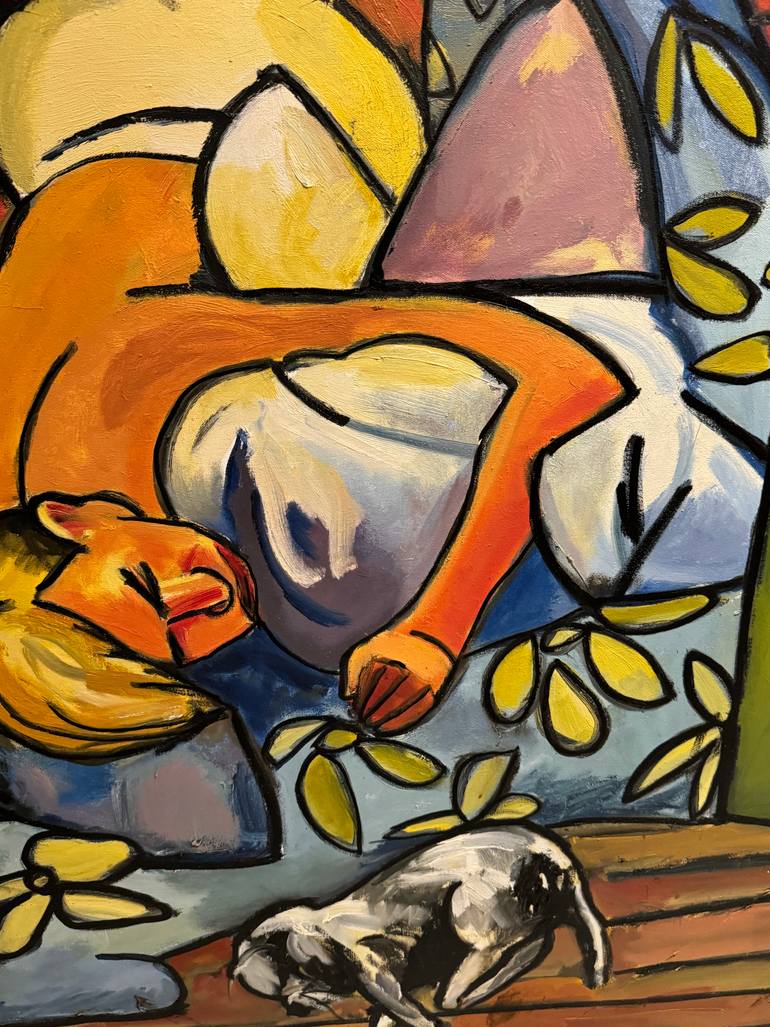 Original Figurative Nude Painting by Steven Miller