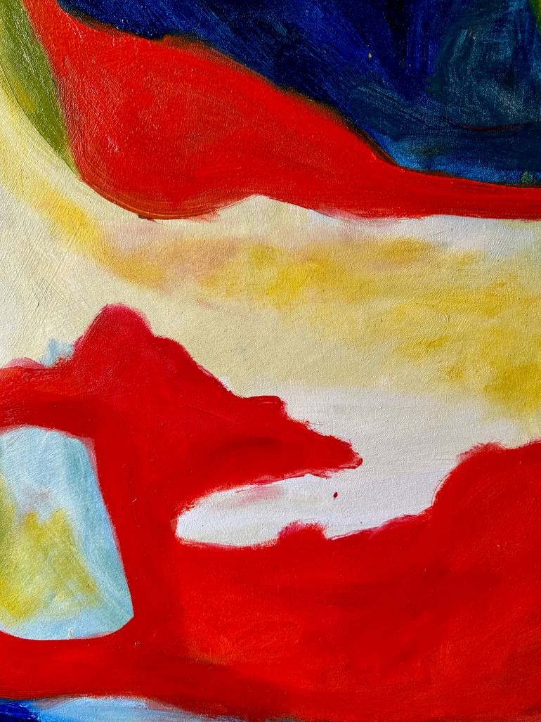 Original Abstract Expressionism Abstract Painting by Steven Miller
