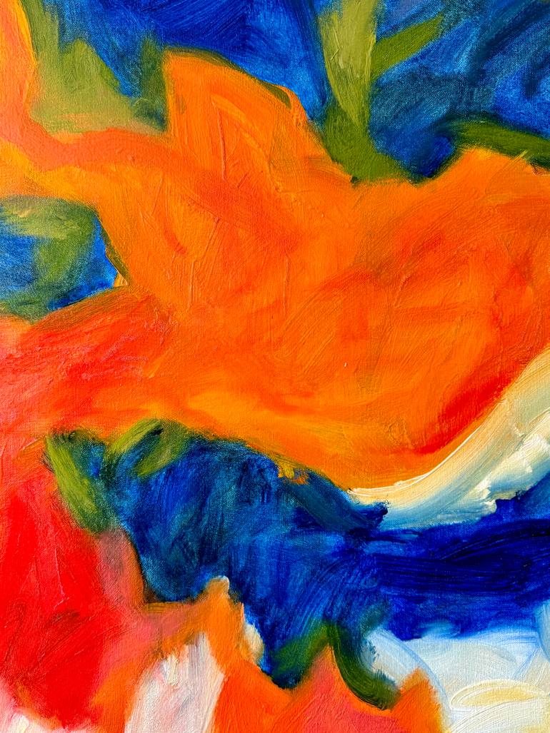Original Abstract Expressionism Abstract Painting by Steven Miller