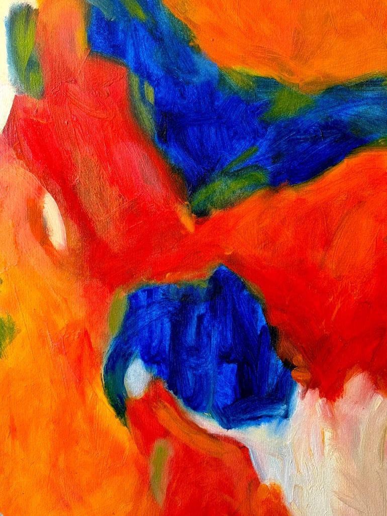 Original Abstract Expressionism Abstract Painting by Steven Miller