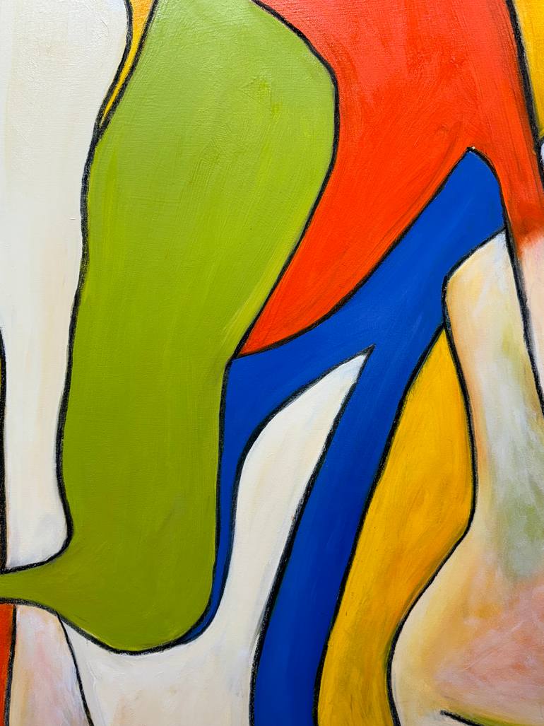 Original Abstract Expressionism Abstract Painting by Steven Miller