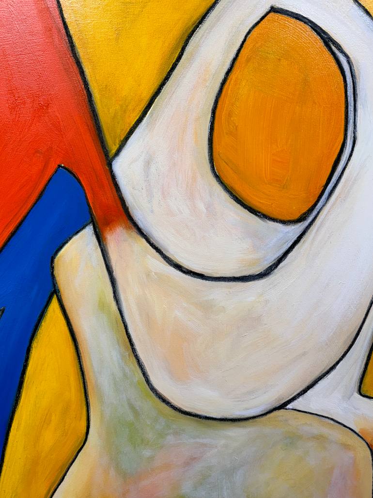 Original Abstract Expressionism Abstract Painting by Steven Miller