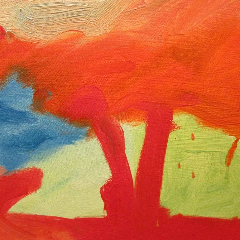Original Abstract Expressionism Abstract Painting by Steven Miller