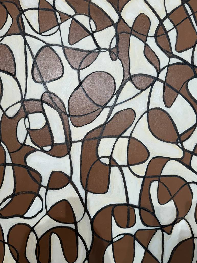Original Abstract Expressionism Abstract Painting by Steven Miller