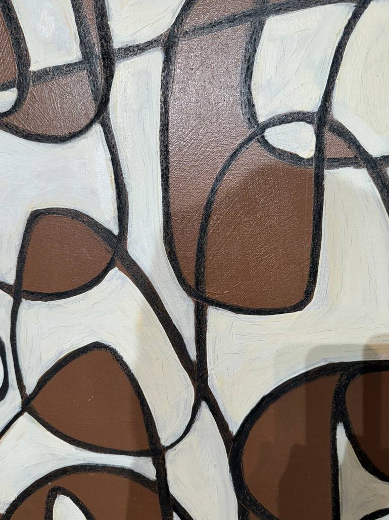 Original Abstract Expressionism Abstract Painting by Steven Miller