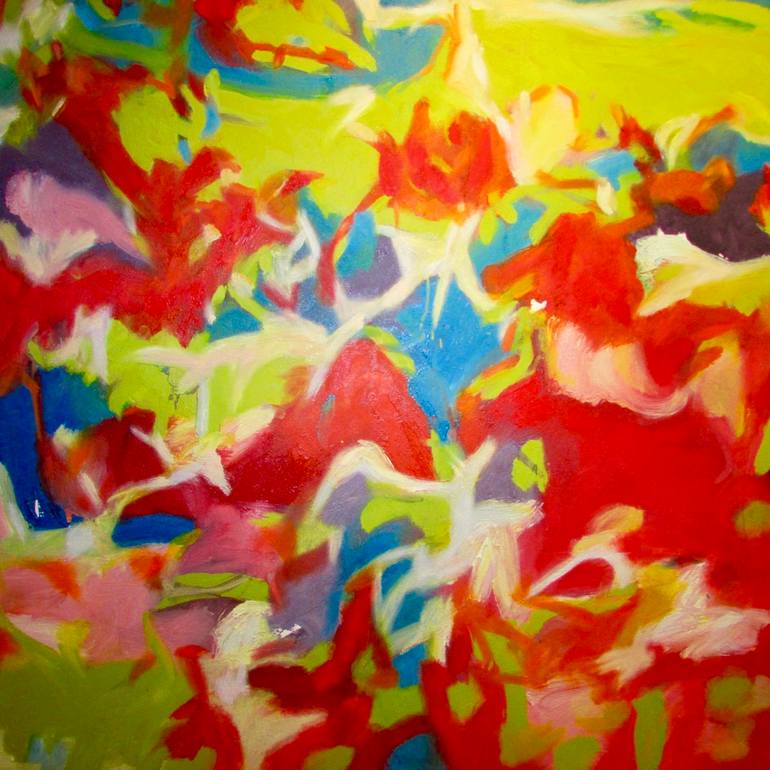 Original Abstract Painting by Steven Miller  Abstract Art on Canvas  Love  Time