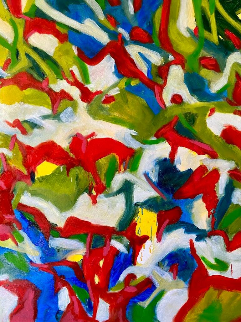 Original Abstract Painting by Steven Miller | Abstract Art on Canvas | On The Way