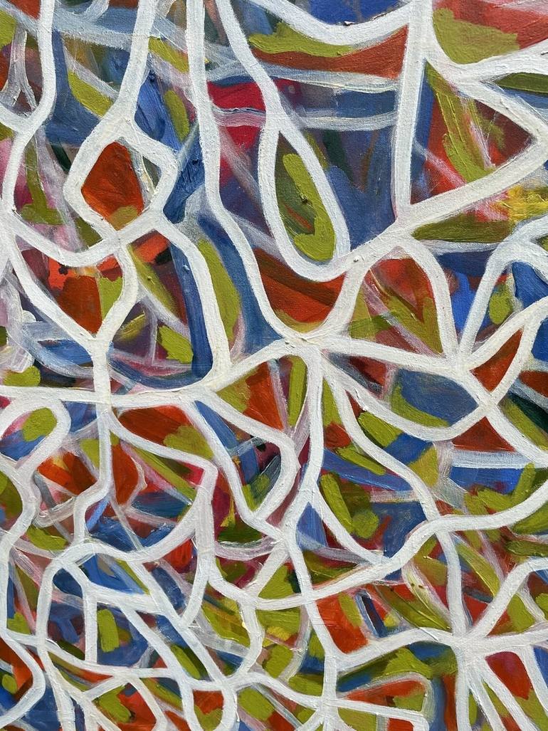 Original Abstract Painting by Steven Miller | Abstract Art on Canvas | All The Way Around