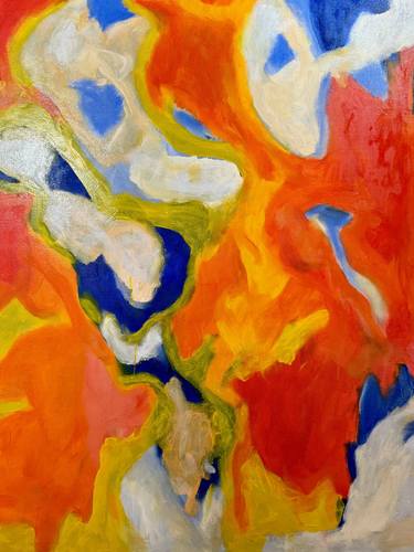 Original Abstract Expressionism Abstract Paintings by Steven Miller