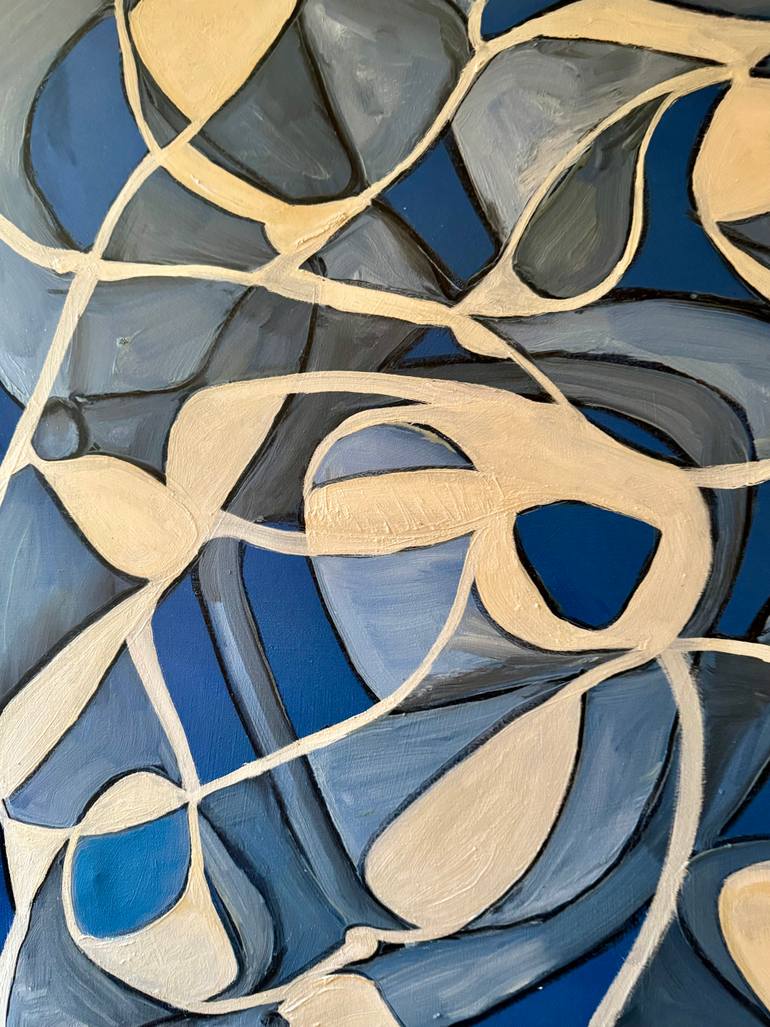 Original Abstract Expressionism Abstract Painting by Steven Miller