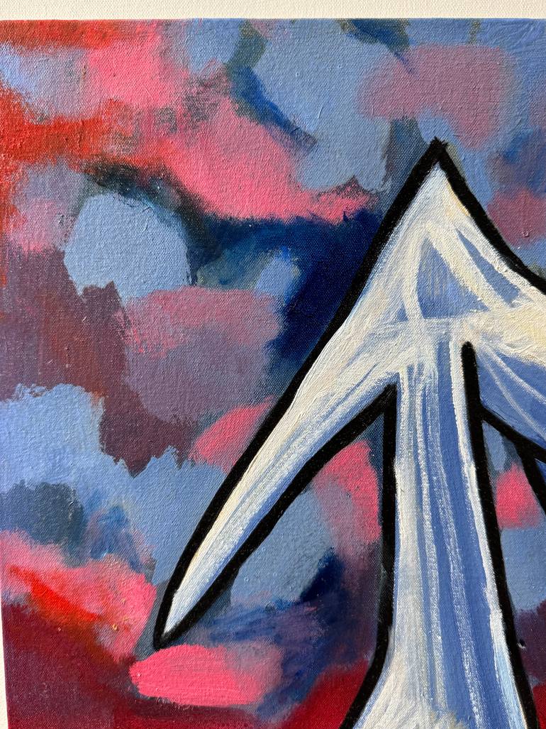 Original Abstract Expressionism Abstract Painting by Steven Miller