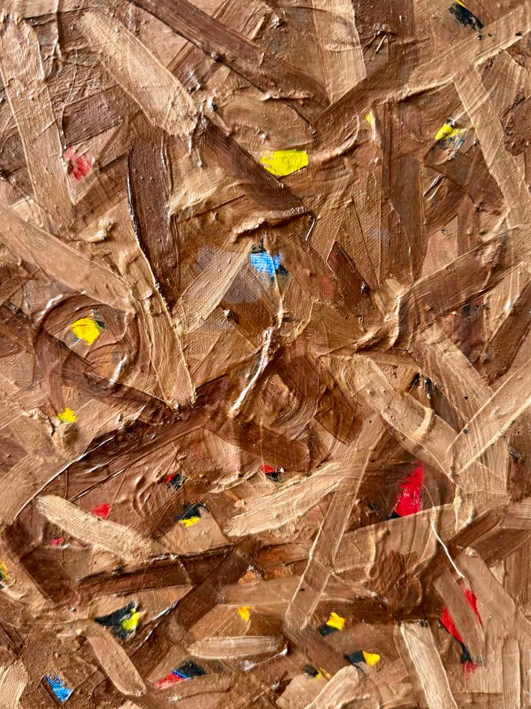 Original Abstract Expressionism Abstract Painting by Steven Miller
