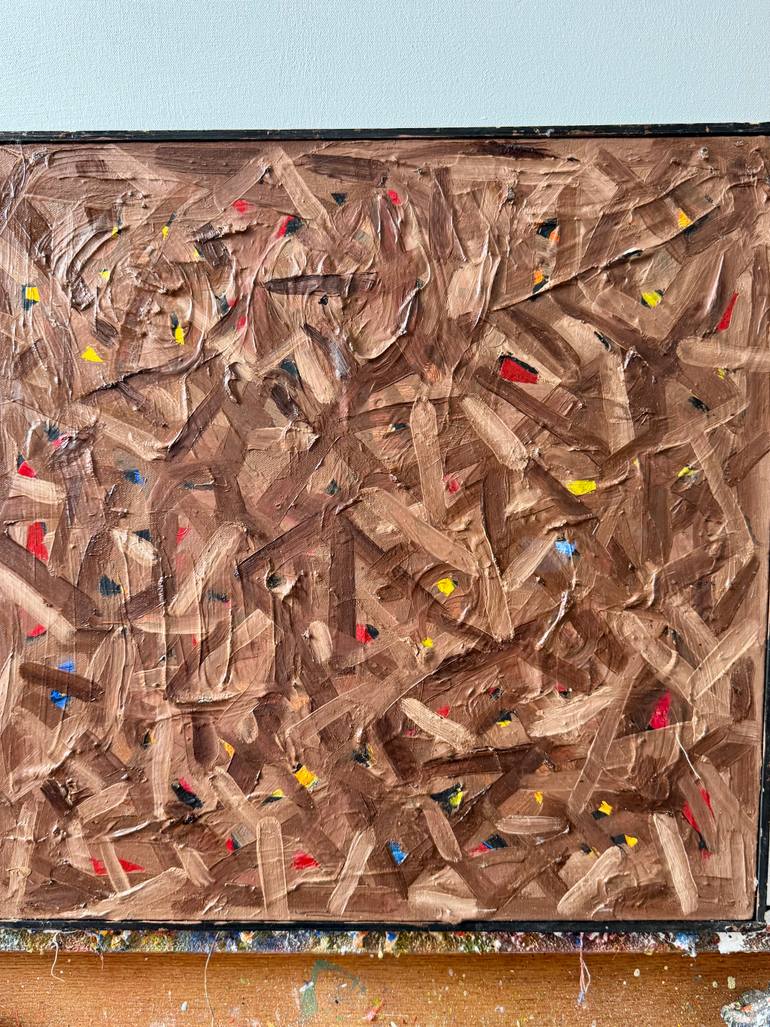 Original Abstract Expressionism Abstract Painting by Steven Miller