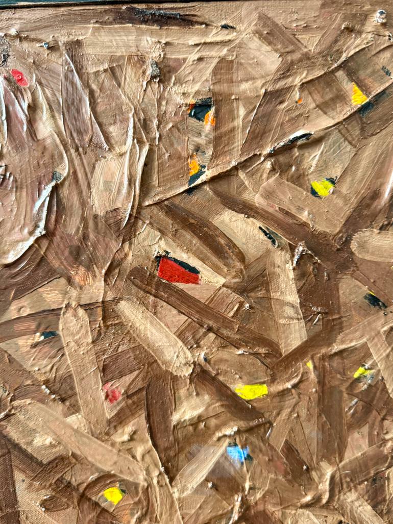 Original Abstract Expressionism Abstract Painting by Steven Miller