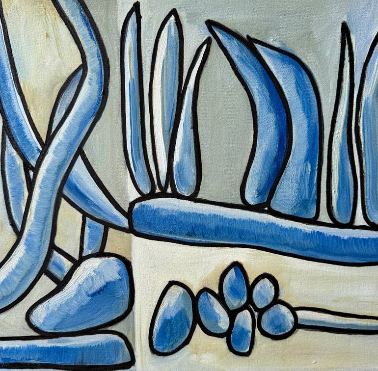 Original Minimalism Abstract Painting by Steven Miller